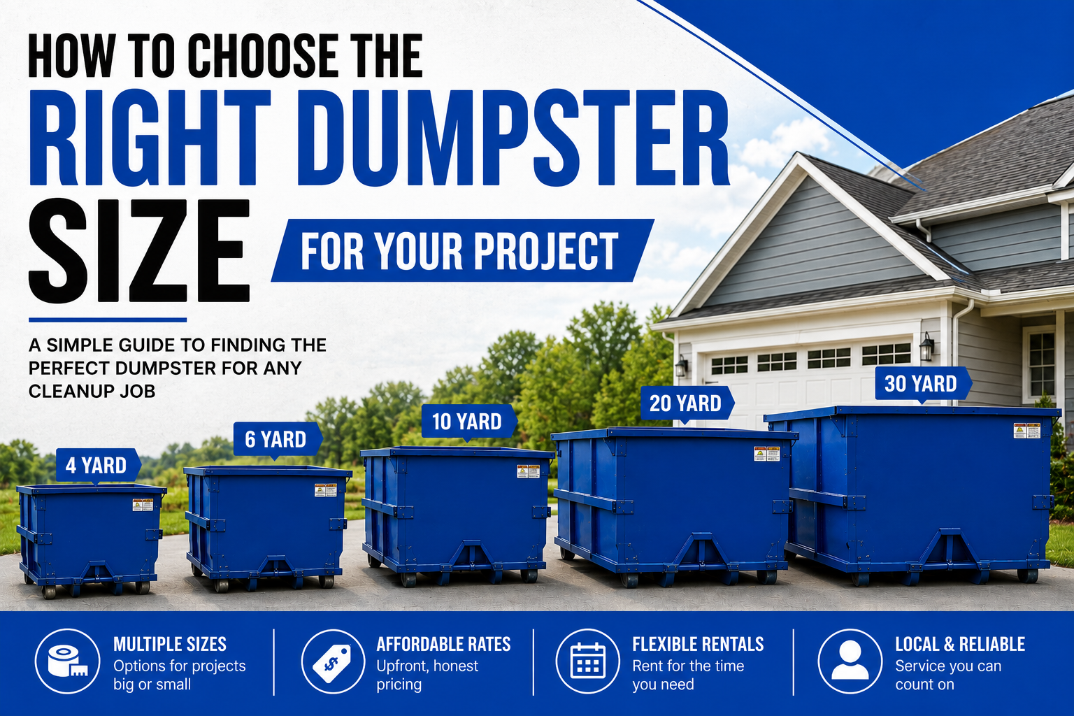 How to Choose the Right Dumpster Size